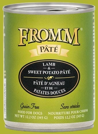 Fromm – Pâté d'Agneau et Patates Douces – Sans Grains - 345g