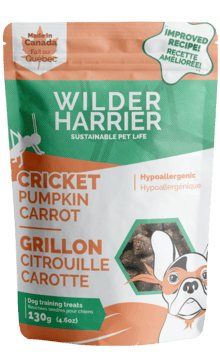 Wilder Harrier – Gâteries tendres – Grillon, citrouille et carotte - 130g