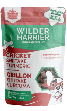 Wilder Harrier – Gâteries tendres – Grillon, shiitake et curcuma - 130g