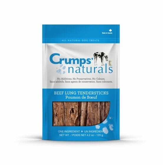 Crump's Naturals – Bâtonnets de poumon de bœuf – 120g