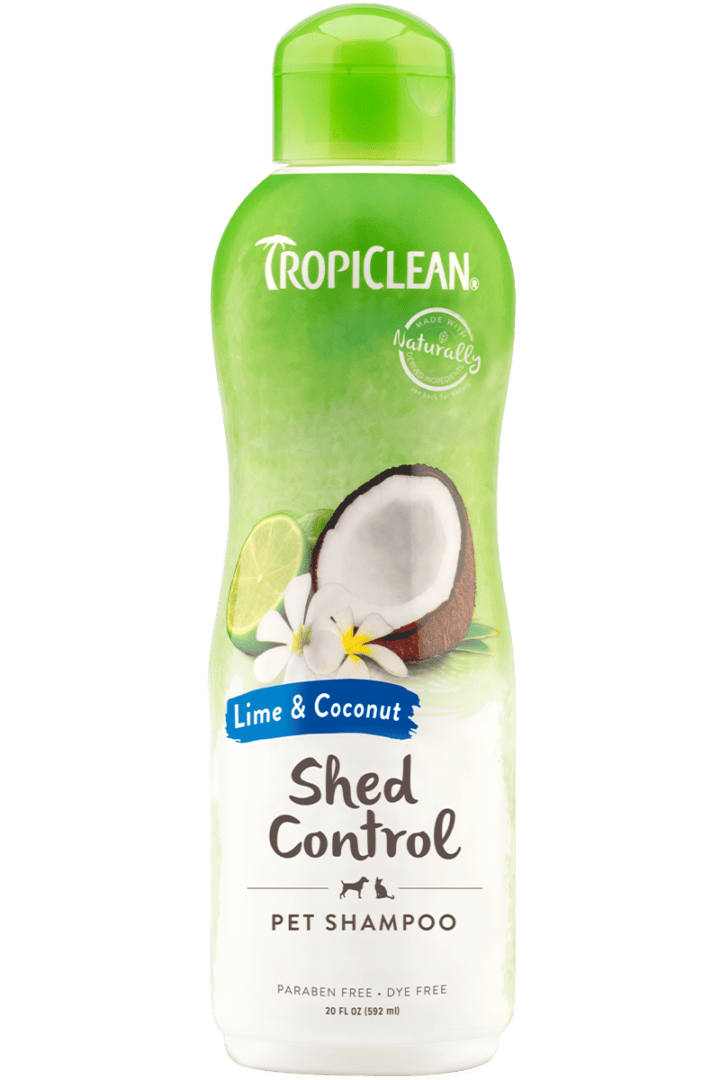 Tropiclean – Shampoing *Soin de mue* Lime et noix de coco 20oz