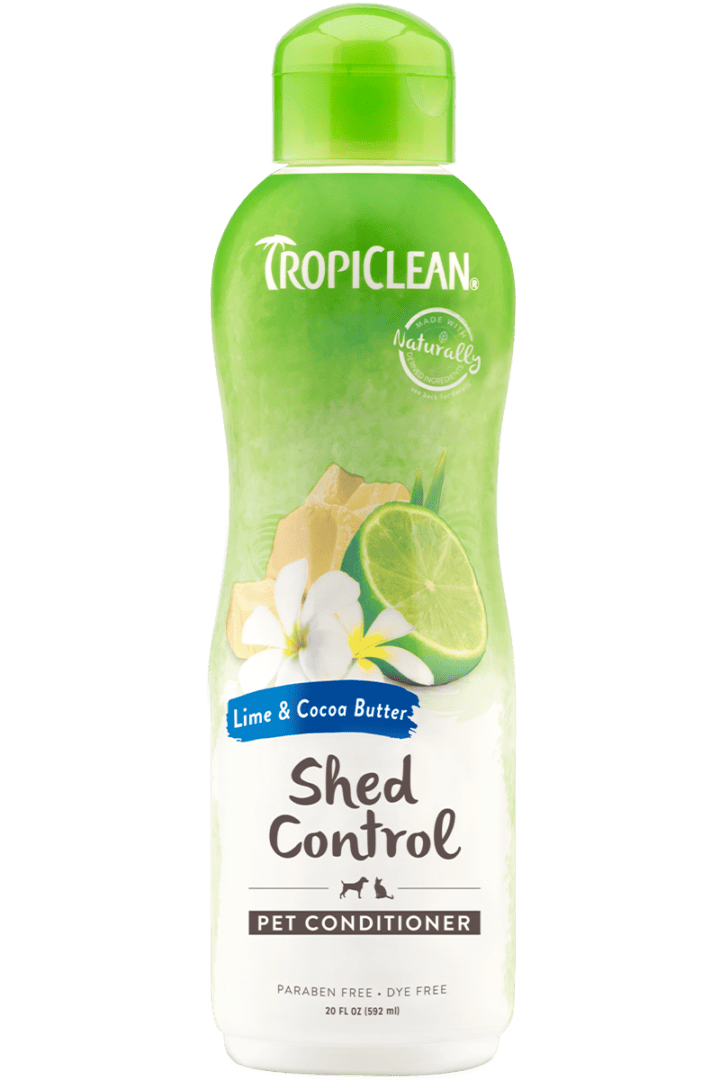 Tropiclean – Conditionneur *Soin de mue* Lime et Beurre de Cacao 20oz