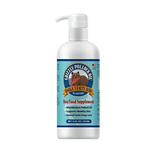 Grizzly Pet Products – Huile de goberge – Goberge Sauvage d'Alaska