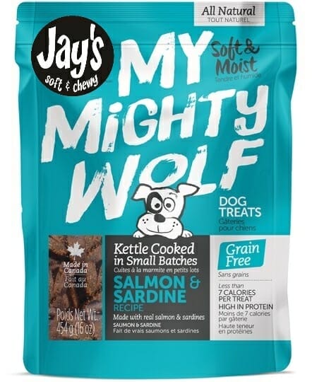 Jay's – My Mighty Wolf – Saumon et Sardine - 454g