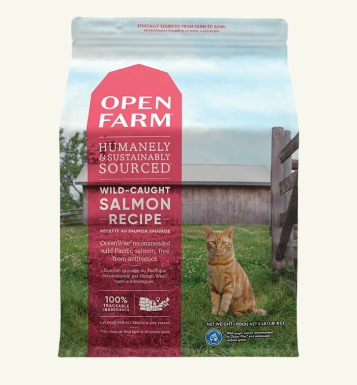 Open Farm – Recette saumon sauvage – Sans grains
