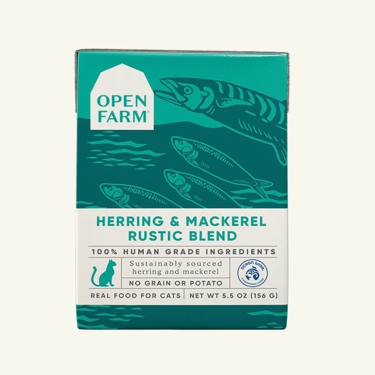Open Farm – Ragoût rustique hareng et maquereau – 156g