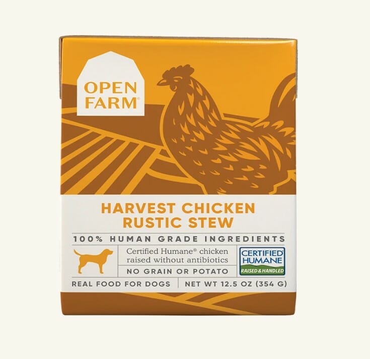 Open Farm – Ragoût rustique au poulet – 354g