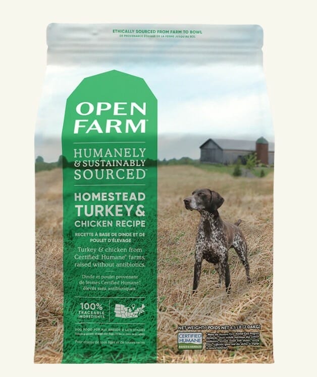 Open Farm – Recette à la dinde et poulet – Sans grains