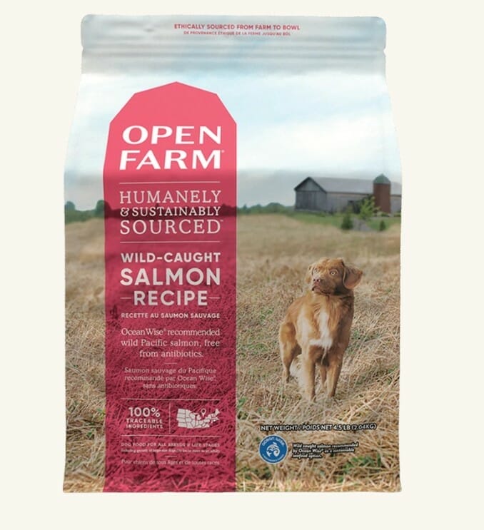 Open Farm – Recette saumon sauvage – Sans grains