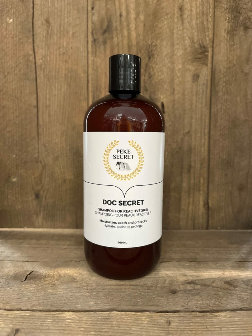 Peke Secret – DOC Secret Shampoing pour peaux réactives – hydrate et apaise