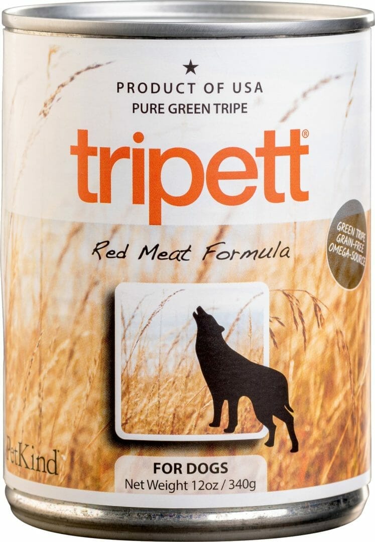 Petkind – Tripett tripes vertes mélange viande rouge – 340g