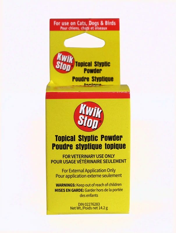Kwik Stop – Poudre styptique topique – poudre coagulante