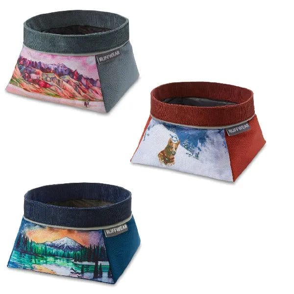 Ruffwear – Bol en tissu compact Quencher – Artist Series