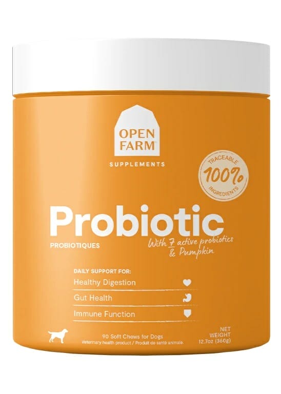 Open Farm – Supplément probiotique – 90 bouchées