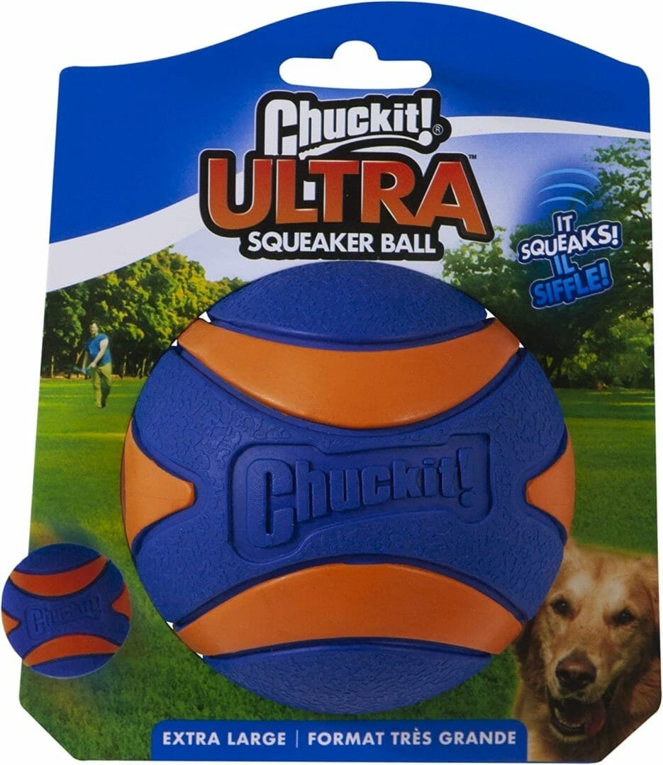 Chuckit! – Balle Ultra Squeaker – Très Grande